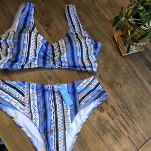 Cupshe high waisted bikini- brand new!